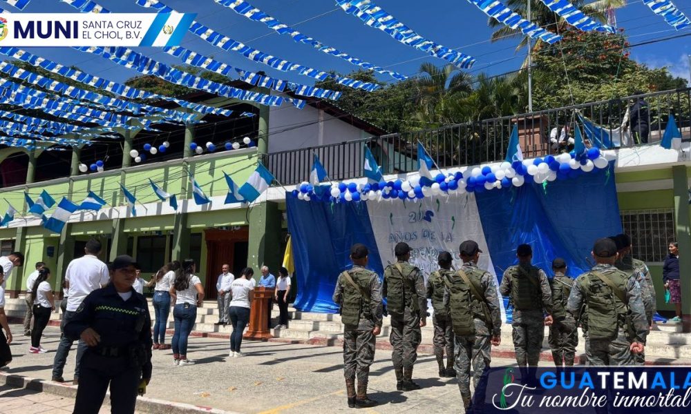 Momento Cívico conmemorando 202 años de Independencia – Municipalidad ...
